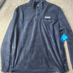 Columbia Black Fleece Quarter Snap Xl Nwt New Men